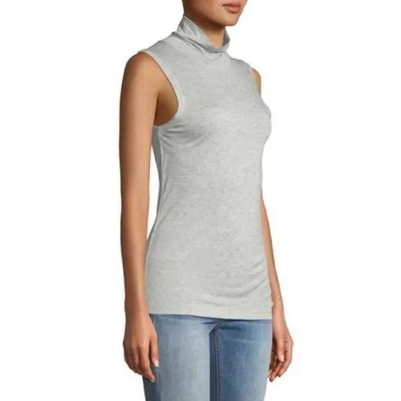 rag & bone Briony sleeveless turtleneck top L NWT - Picture 3 of 8